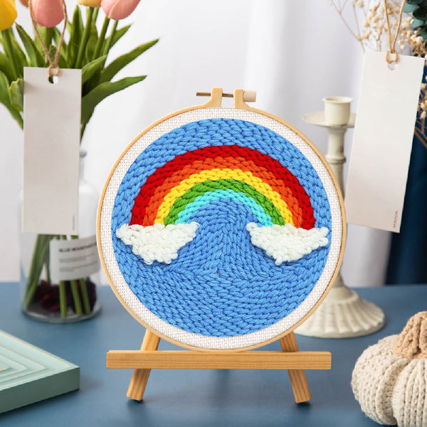 Punch Needle Kit - Rainbow