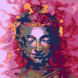 Mini Diamond Painting 25x25cm - Painted Buddha Figured'Art UK