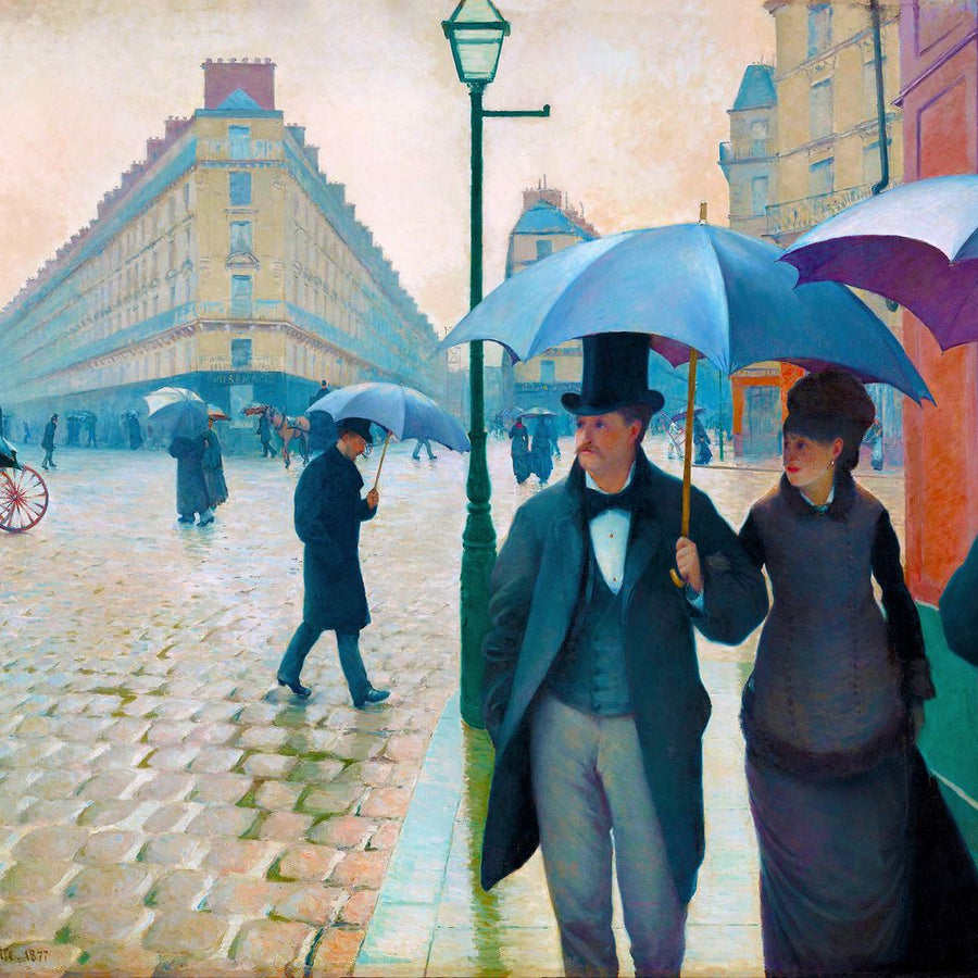 Diamond Painting - Paris street Rainy Day - Gustave Caillebotte