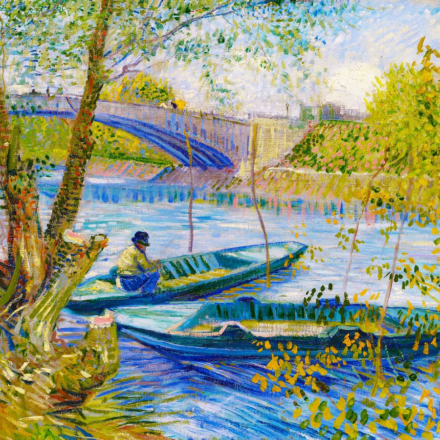 Diamond Painting - Fishing in spring, Pont de Clichy - Van Gogh