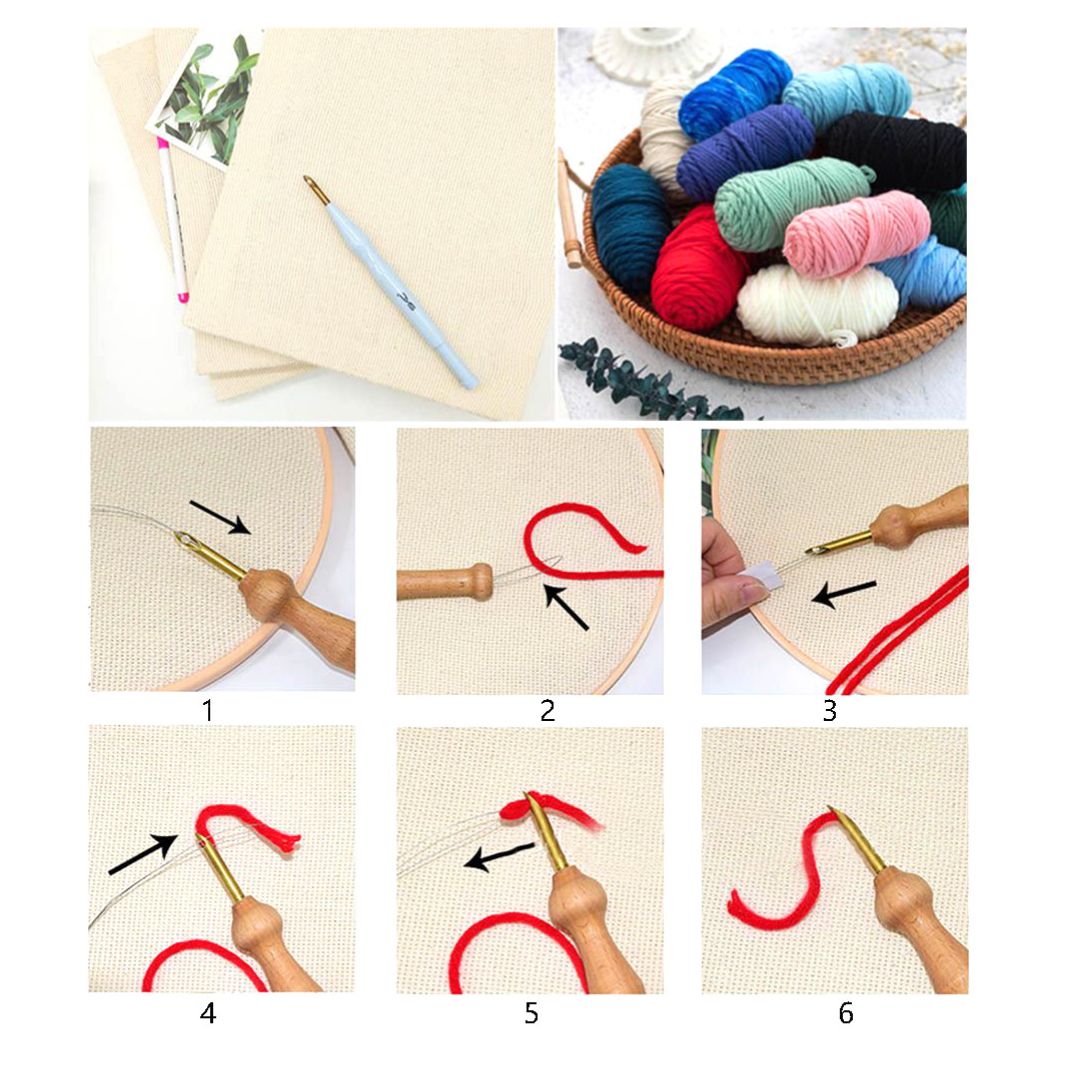 Punch Needle Kit - Flowering Branch