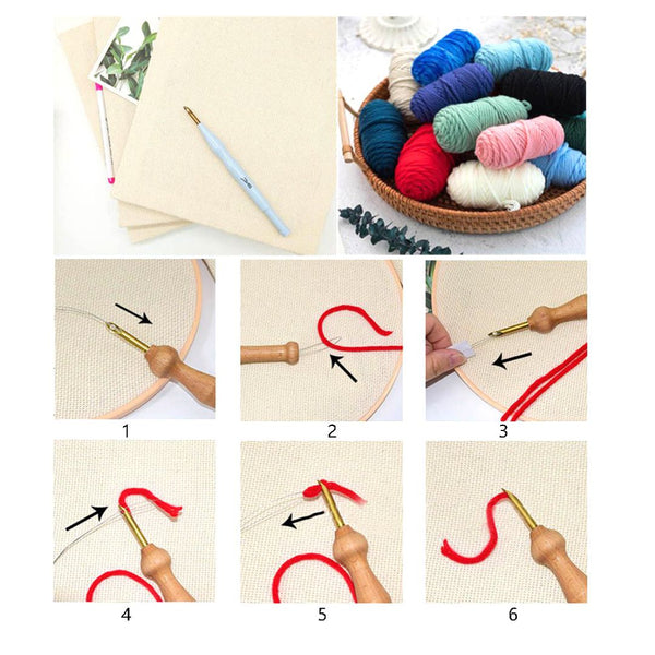 Punch Needle Kit - Flowering Branch